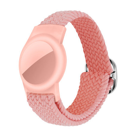 Airtag Kids Wristband - Soft Shell Rainbow Strap for Apple Airtag