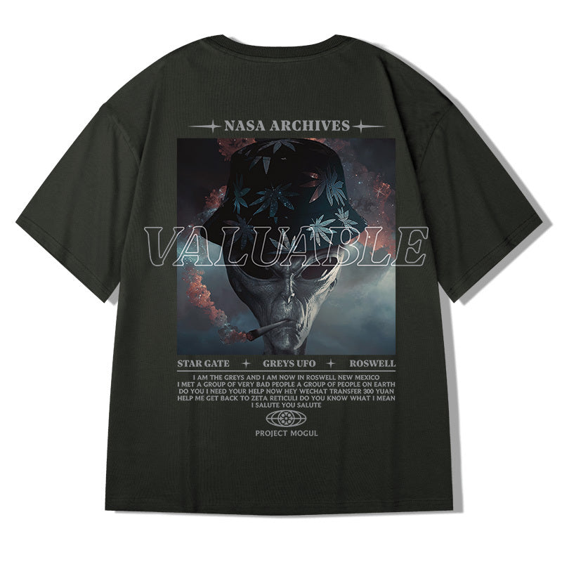 Men's European & American Street Style Short Sleeve T-Shirt