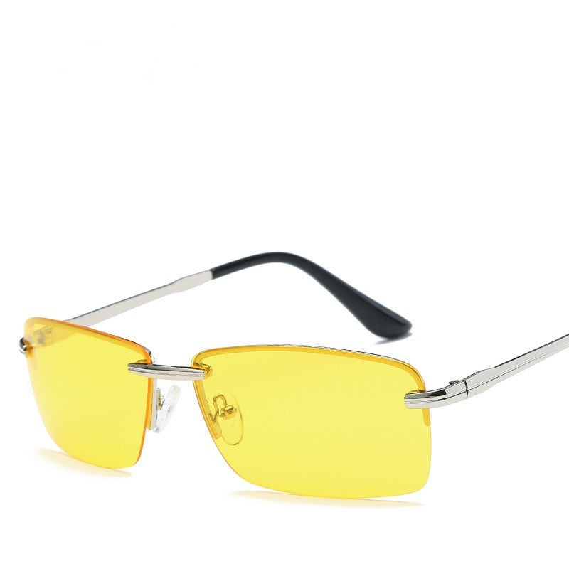 Polarized Frameless Sunglasses for Men