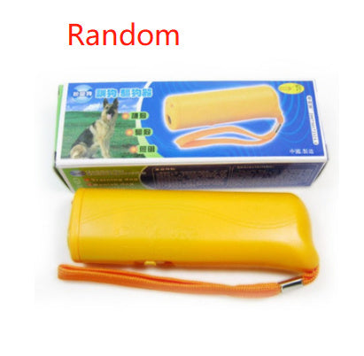 3-in-1 Anti Barking Dog Training Device Ultrasonic Dog Training Repeller LED Flashlight