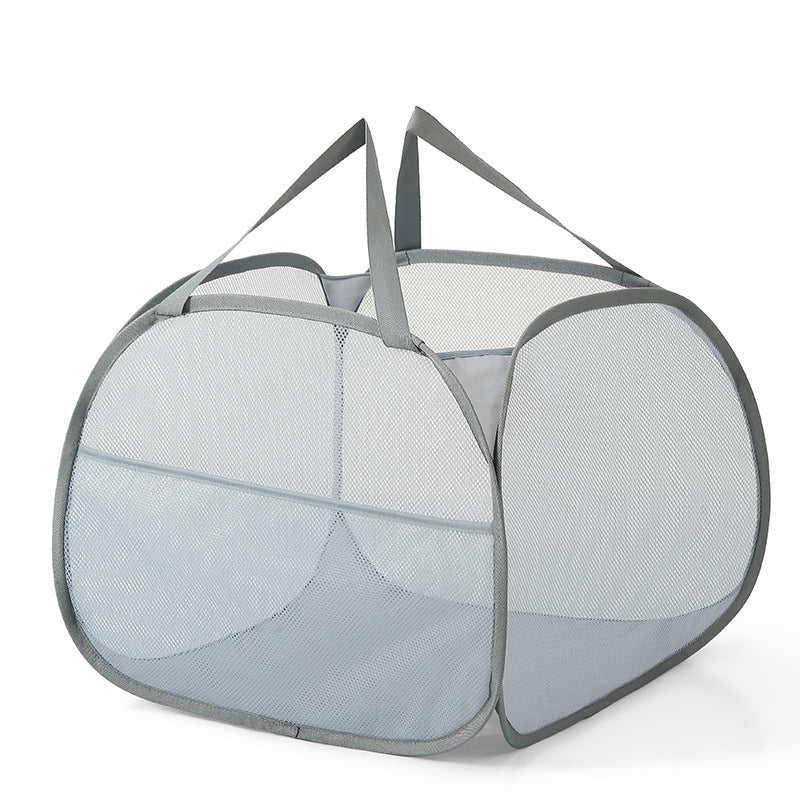 Upgraded Portable Laundry Folding Linen Storage Basket