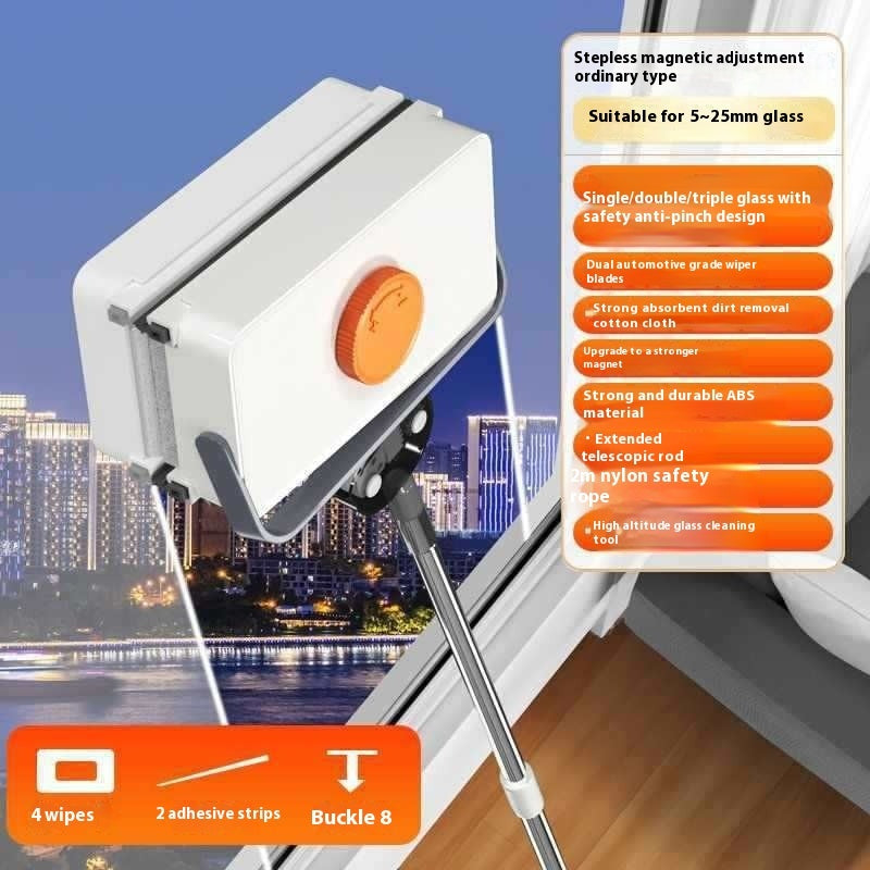 Household Double-sided Cleaning Tools For High-rise Windows