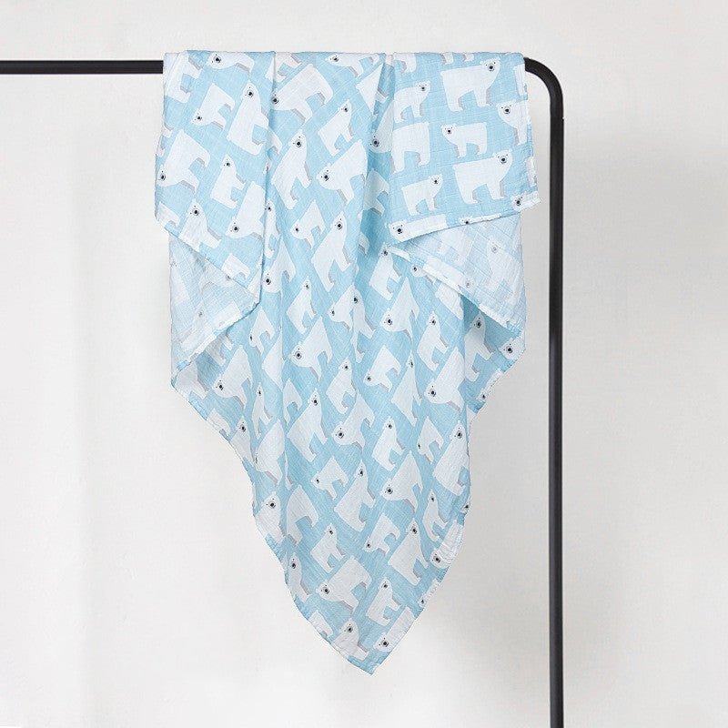 Newborn baby bag covered with cotton