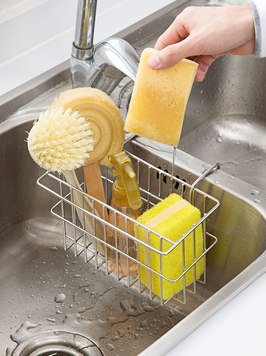 Household Stainless Steel Sink Racks Rag Drain Rack