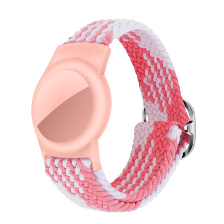 Airtag Kids Wristband - Soft Shell Rainbow Strap for Apple Airtag