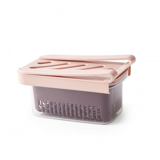 Drawer Refrigerator Fresh-keeping Box Kitchen Sealed Box Food Storage Drain Storage Box