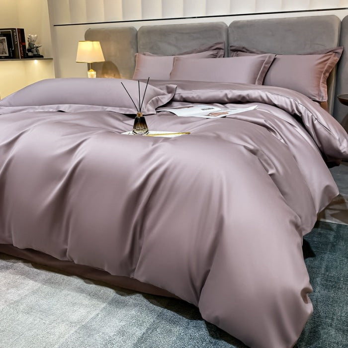 Long-staple Cotton Four-piece Set Bed Sheet Fitted Sheet