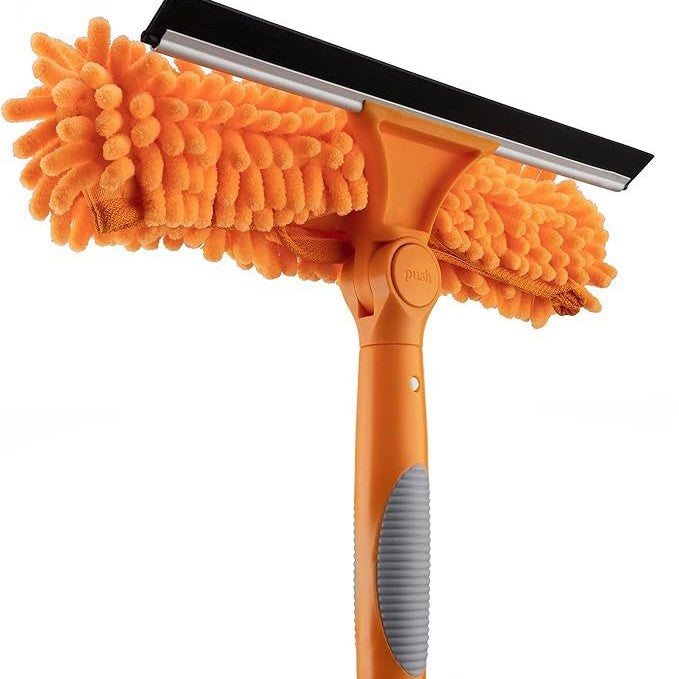 2-in-1 Glass Squeegee Cleaning Tools