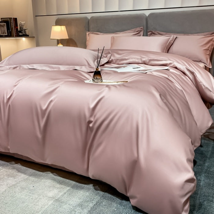 Long-staple Cotton Four-piece Set Bed Sheet Fitted Sheet