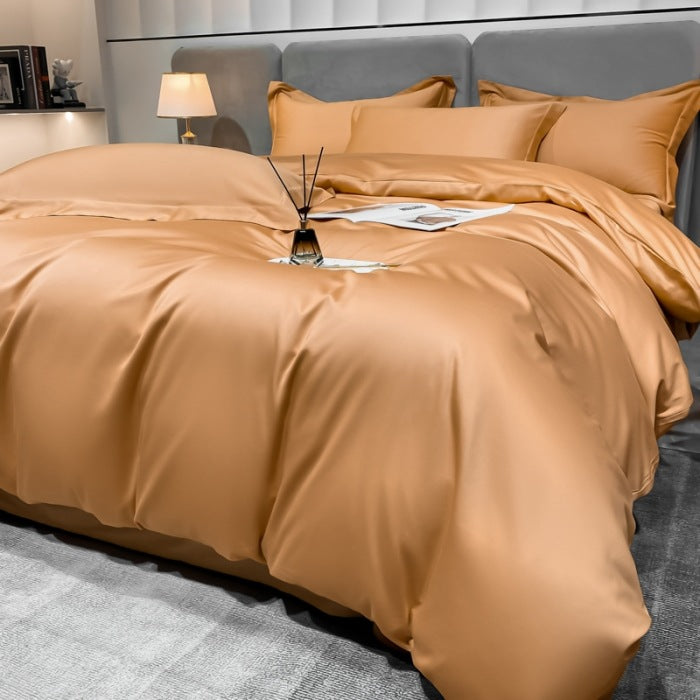 Long-staple Cotton Four-piece Set Bed Sheet Fitted Sheet