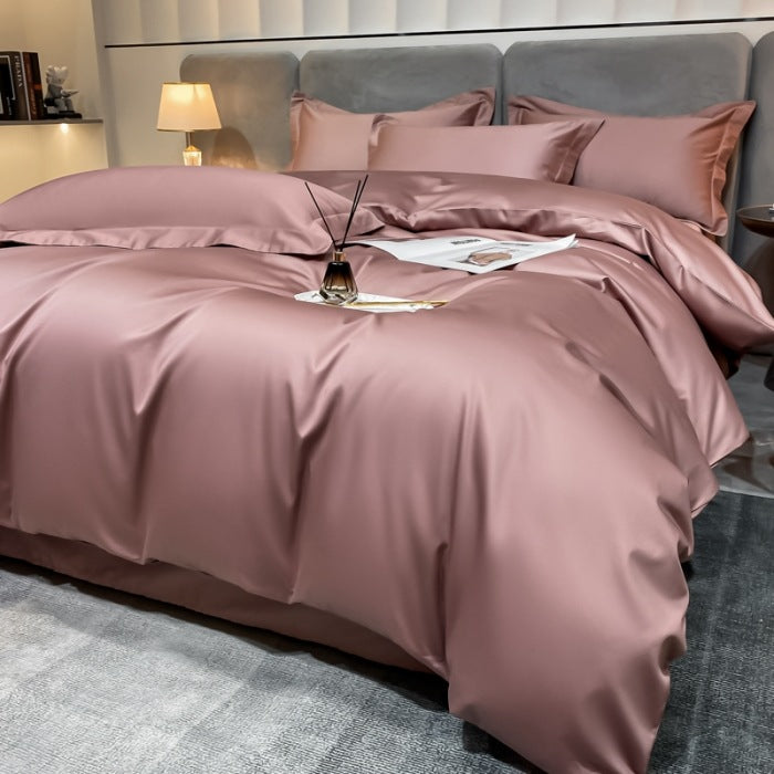 Long-staple Cotton Four-piece Set Bed Sheet Fitted Sheet