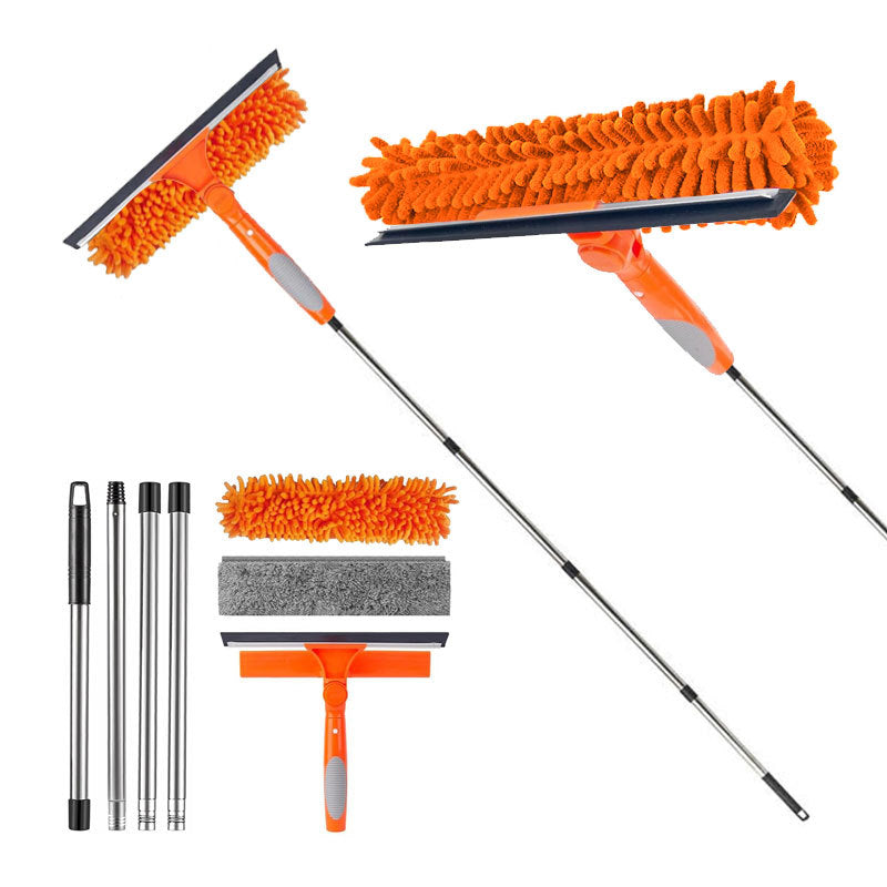 2-in-1 Glass Squeegee Cleaning Tools