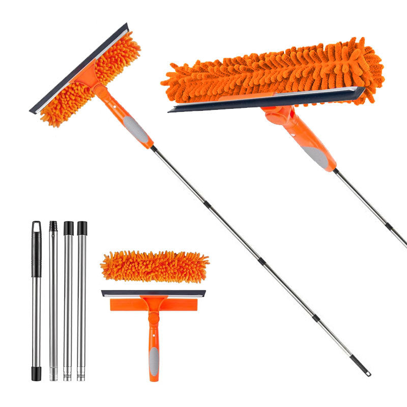 2-in-1 Glass Squeegee Cleaning Tools