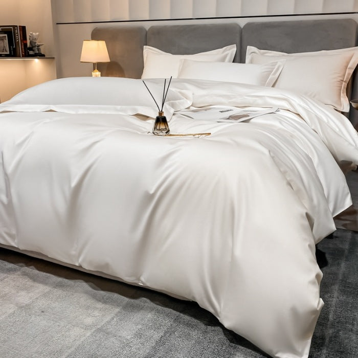 Long-staple Cotton Four-piece Set Bed Sheet Fitted Sheet