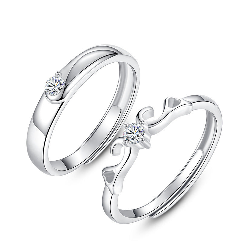 Versatile Men and Women Pair Rings - Fashion Accessories