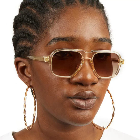 Vintage Large Rim Driving Sunglasses