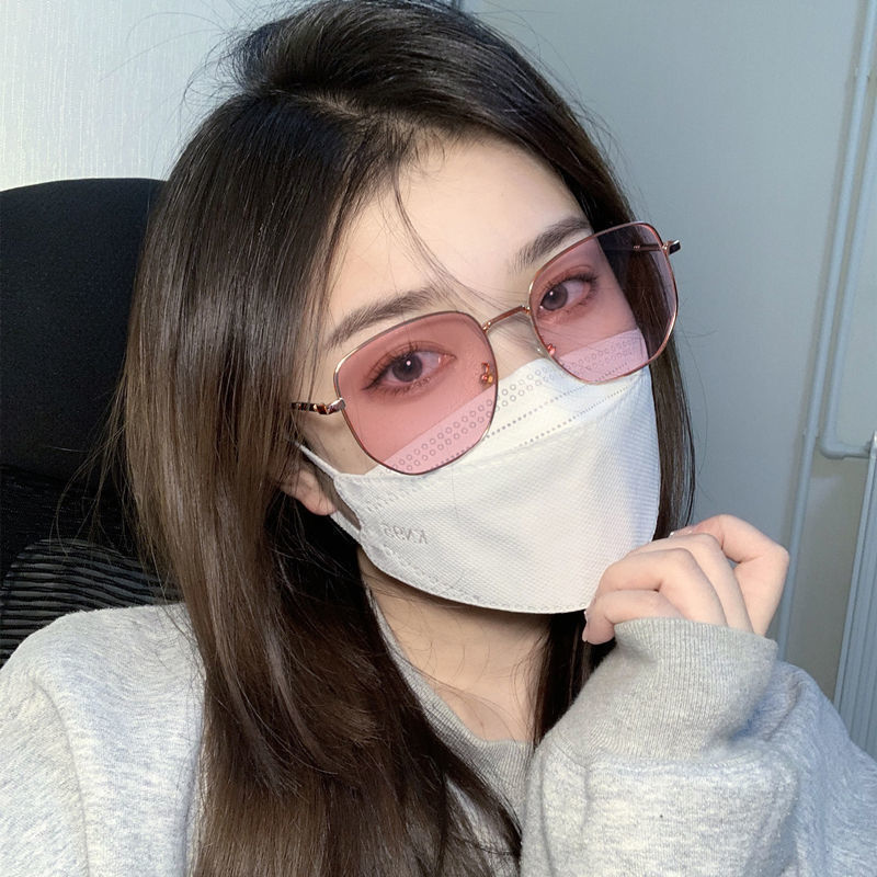 Color Changing Glasses Women's Myopia Can Be Equipped With Degrees