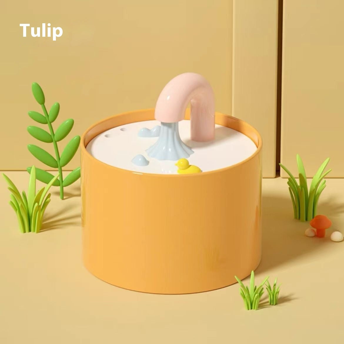 Automatic Circulating Water Drinking Mouth Wet-Proof Cat Ceramic Water Dispenser