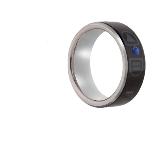 Smart ring with buttons on a white background