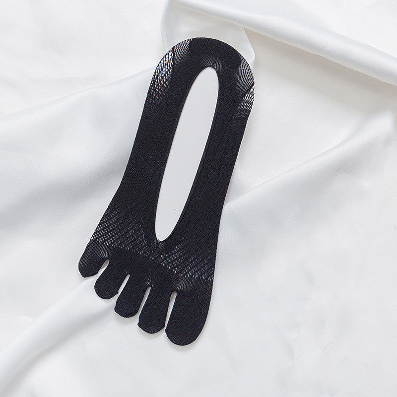 Thin Velvet Five Toe Socks - Breathable & Comfortable for Men and Women
