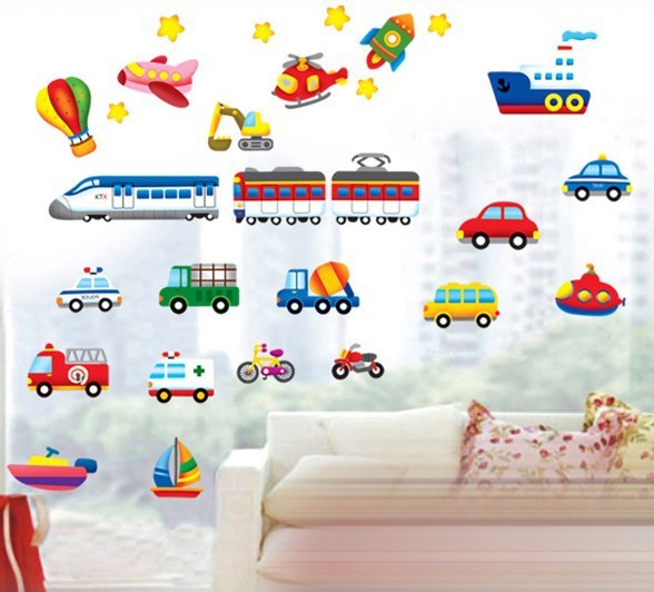 Removable Wall Stickers for Kindergarten Kids Bedroom