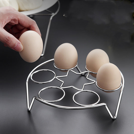 Multifunctional Kitchen Steaming Rack With High Feet