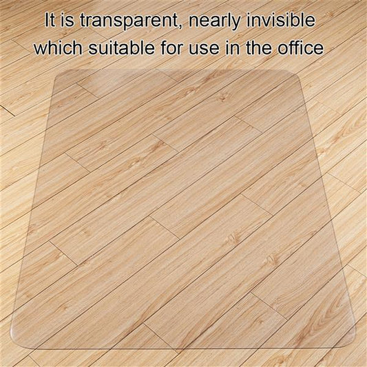 PVC Frosted Floor Protection Pad Without Nails, Rectangular, 90x120x0.2cm