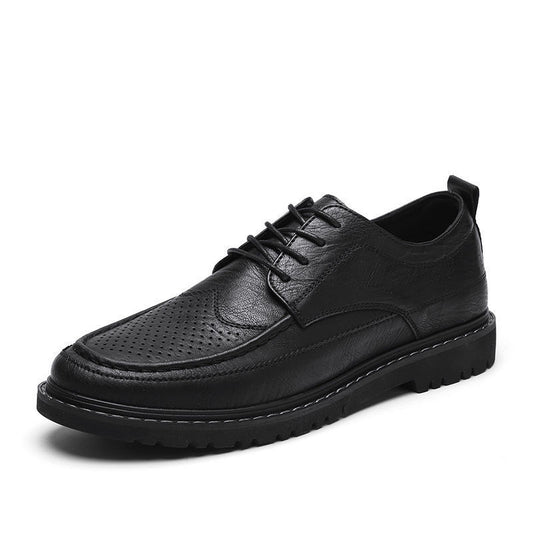 Men's Breathable Casual Leather Shoes