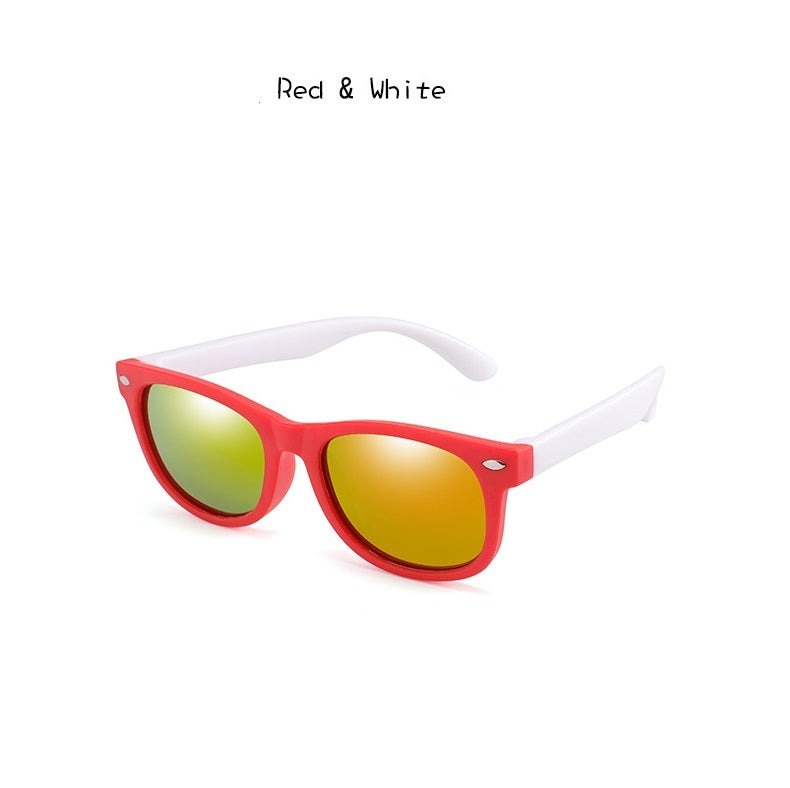 New Fashion PC Material Polarized Kids Sunglasses