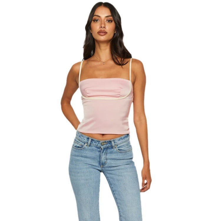 Casual Vest Women's Summer Wear Basic Style Simple