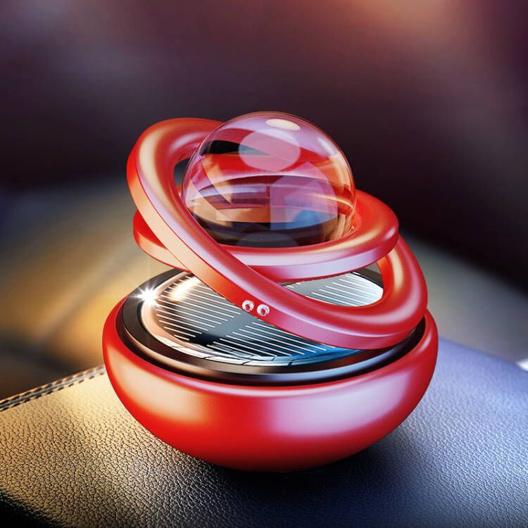 Solar Rotating Car Aroma Decoration