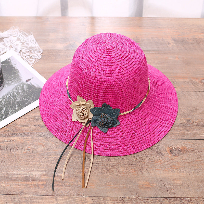Women's UV Protection Small Brim Straw Hat