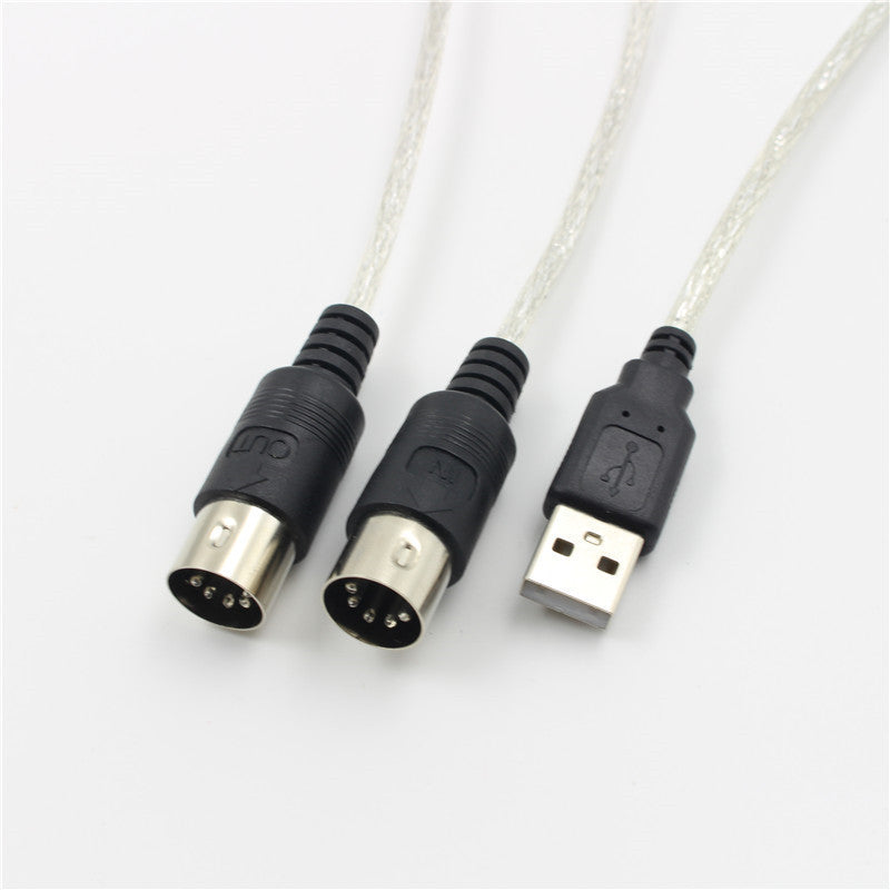 MIDI To USB Cable Music Editing Cable
