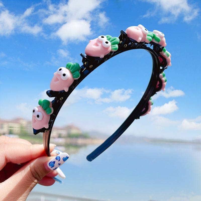 Net Red Girls Clip Hair Accessories - Fun and Stylish Hair Clips
