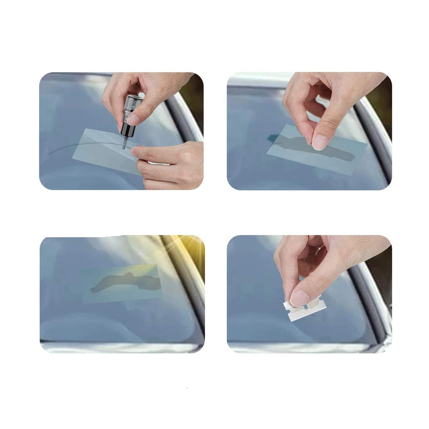 Car Windshield Crack Repair Liquid