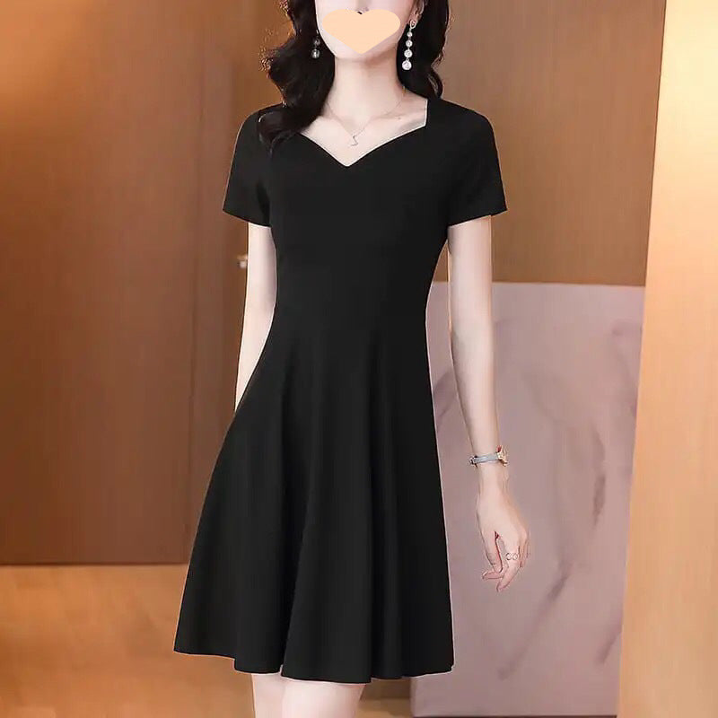 Collar Black Business Skirt Women's Summer Wear