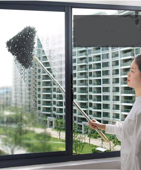 Lengthening Bar Large Household Triangle Mop Wiping Glass