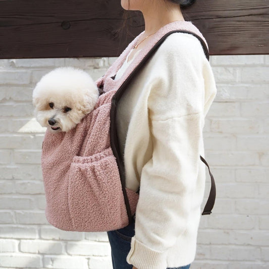 Carrying Backpack for Pets - Cotton Travel Supplies