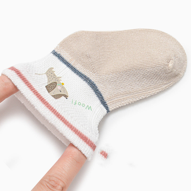 Mesh Socks Boneless Summer Lace Cute Newborn Baby