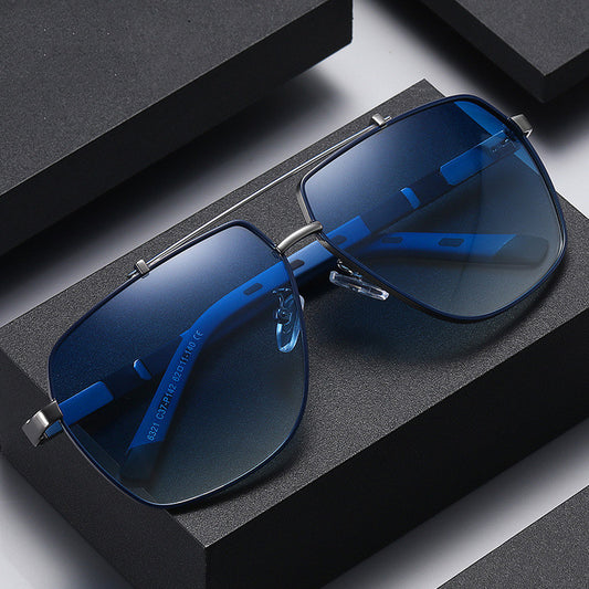 Men's Polarized Fashion Square Sunglasses