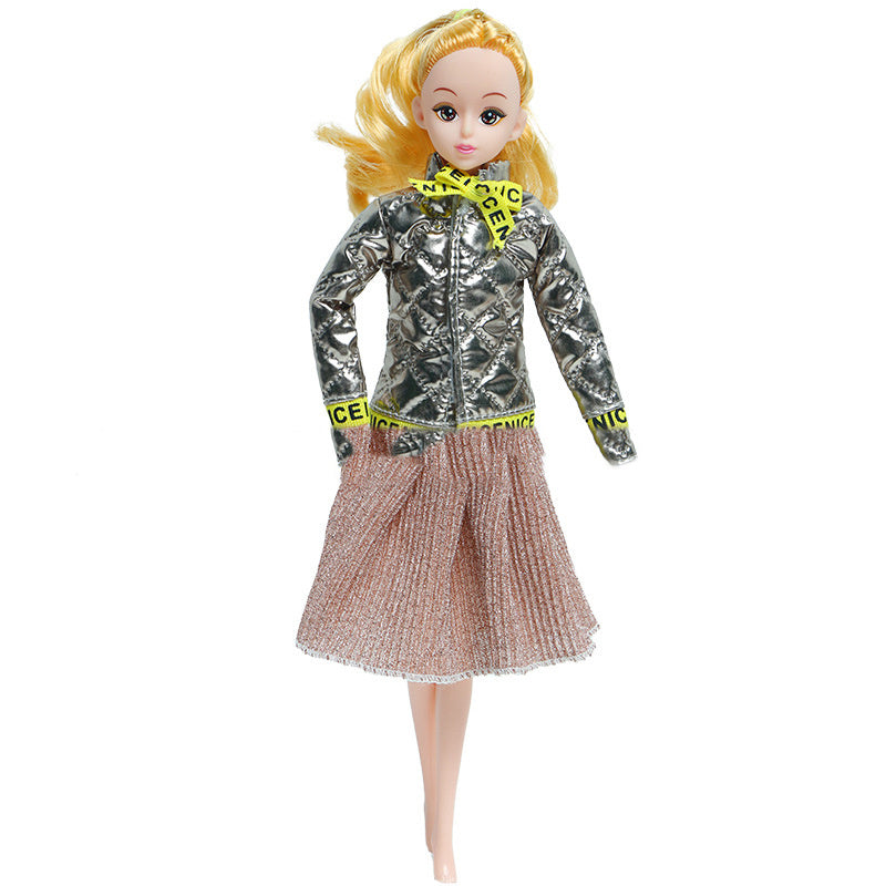 Doll Clothes Set Doll Fashion Skirt Princess Children's Dress-up Toy Accessories