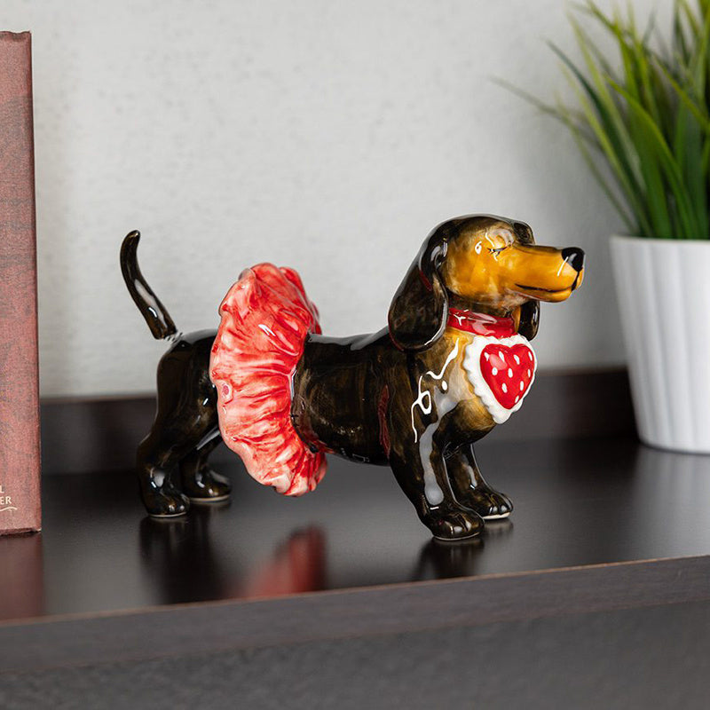 Ceramic Dog Decoration Creative Home Decoration