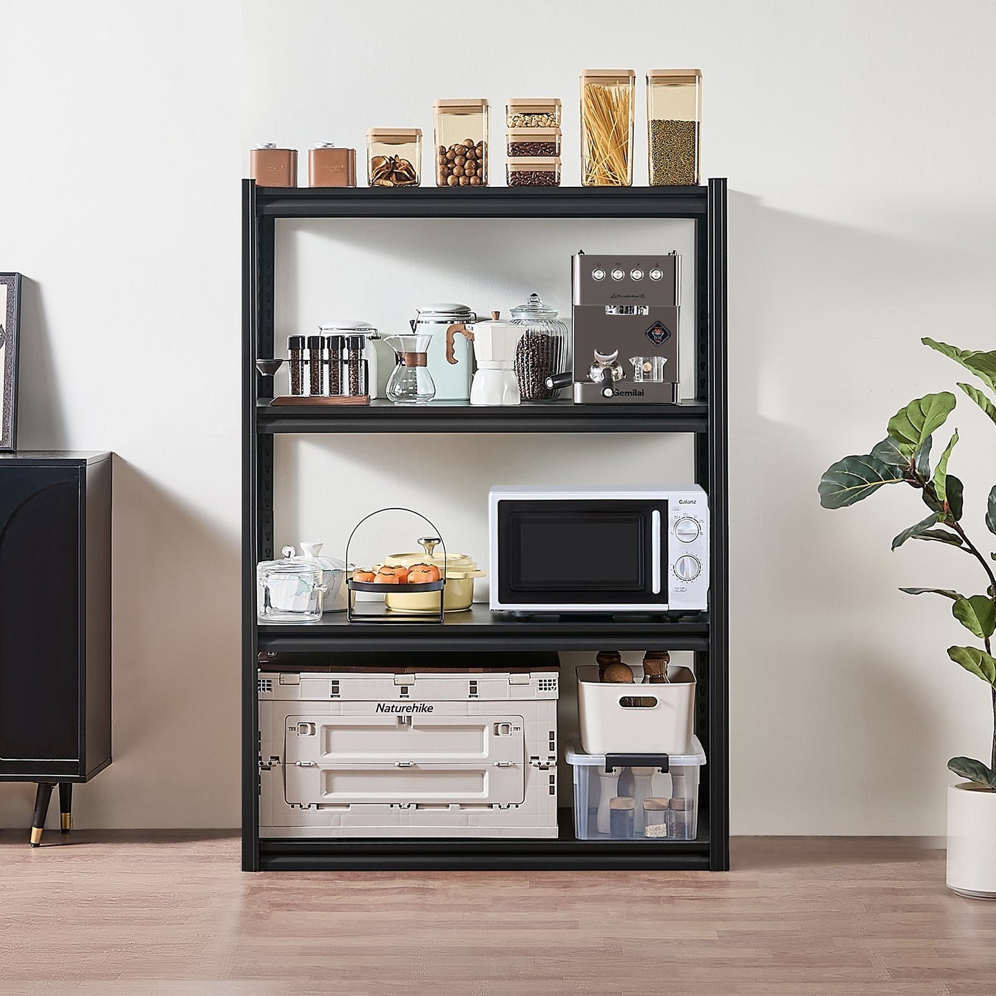 Storage Shelves 4-tier Garage Storage Shelving