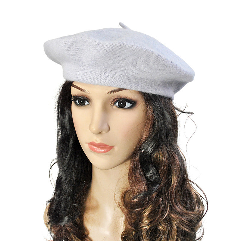Korean Style Autumn And Winter Women's Wool Beret Hat
