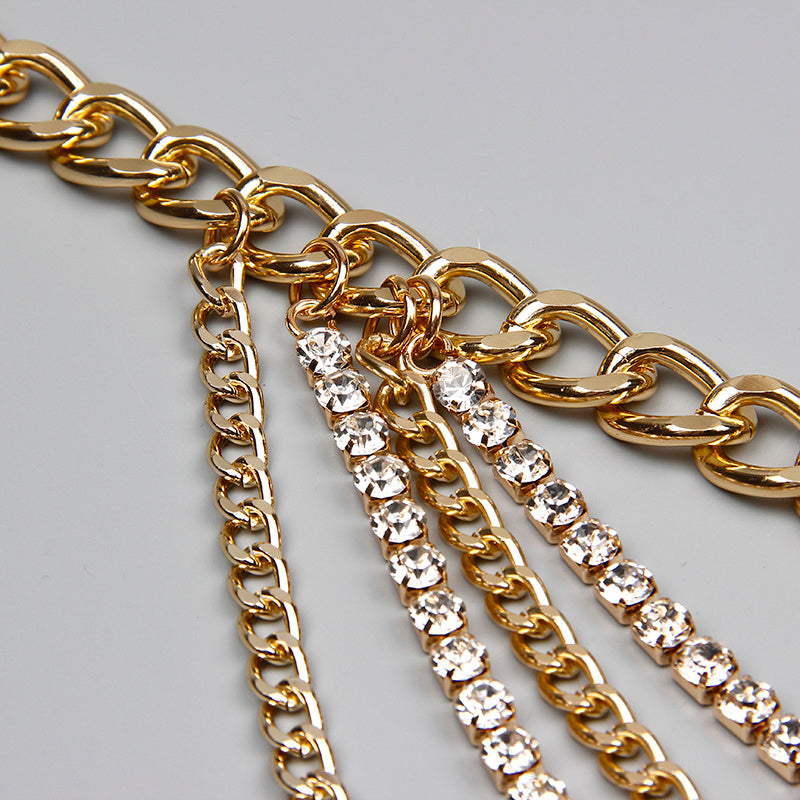 Summer Jewelry Hot Pants Chain - Multilayer Gold Waist Chain