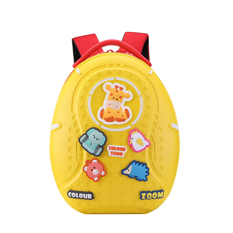 Trendy Cartoon DIY Kids Backpack - Stylish School Bag