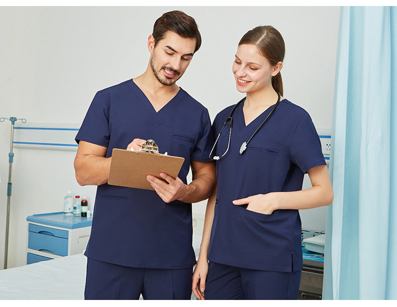 Operating Clothes Short Sleeved Hand Washing For Women