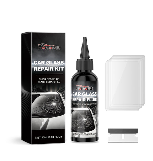 Car Glass Repair Kit - Epoxy Resin & UV Curing