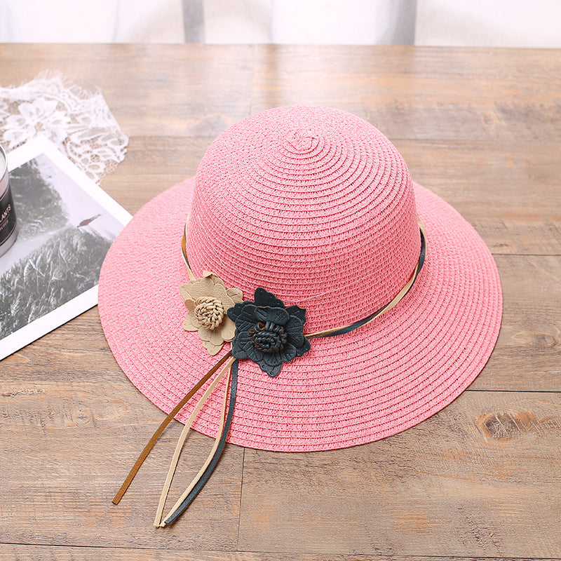 Women's UV Protection Small Brim Straw Hat