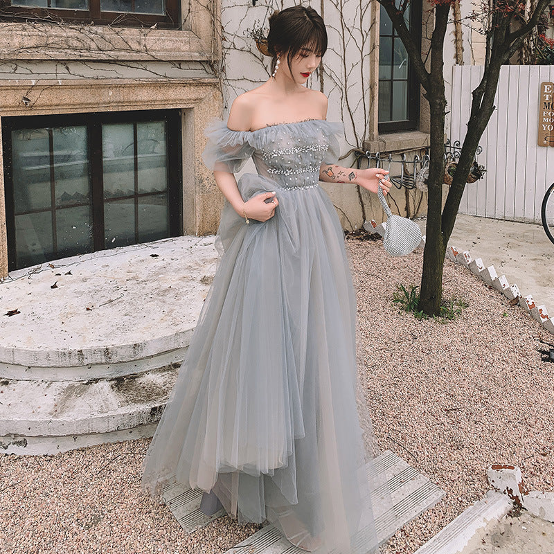 Dresses And Skirts Are Light And Extravagant Small High-end Banquet Temperament Fairy Famous Ladies